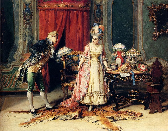 Flowers For Her Ladyship by Cesare Detti